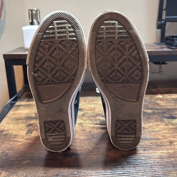 Converse Chuck Taylor All Star Lux Hidden  Wedge High Black Size 9 - Picture 8 of 11